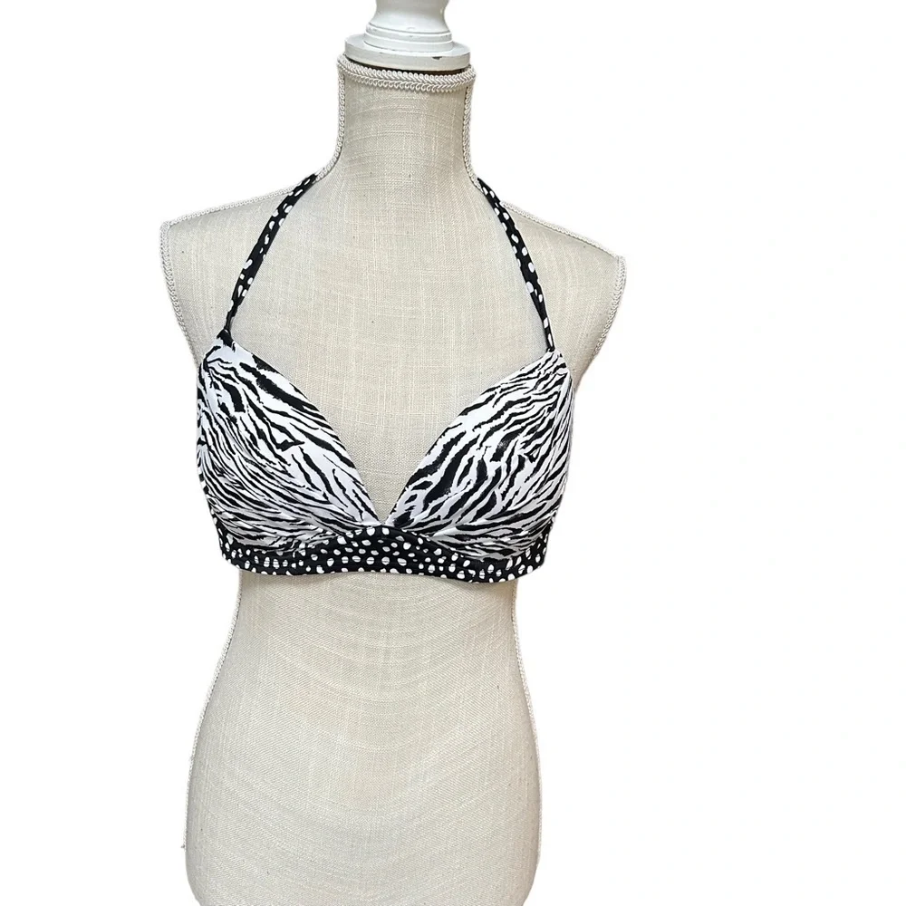Victoria's Secrete 2pc Swimsuit‎ Bikini Top & Black Skirt Swim Bottom - Picture 15 of 15